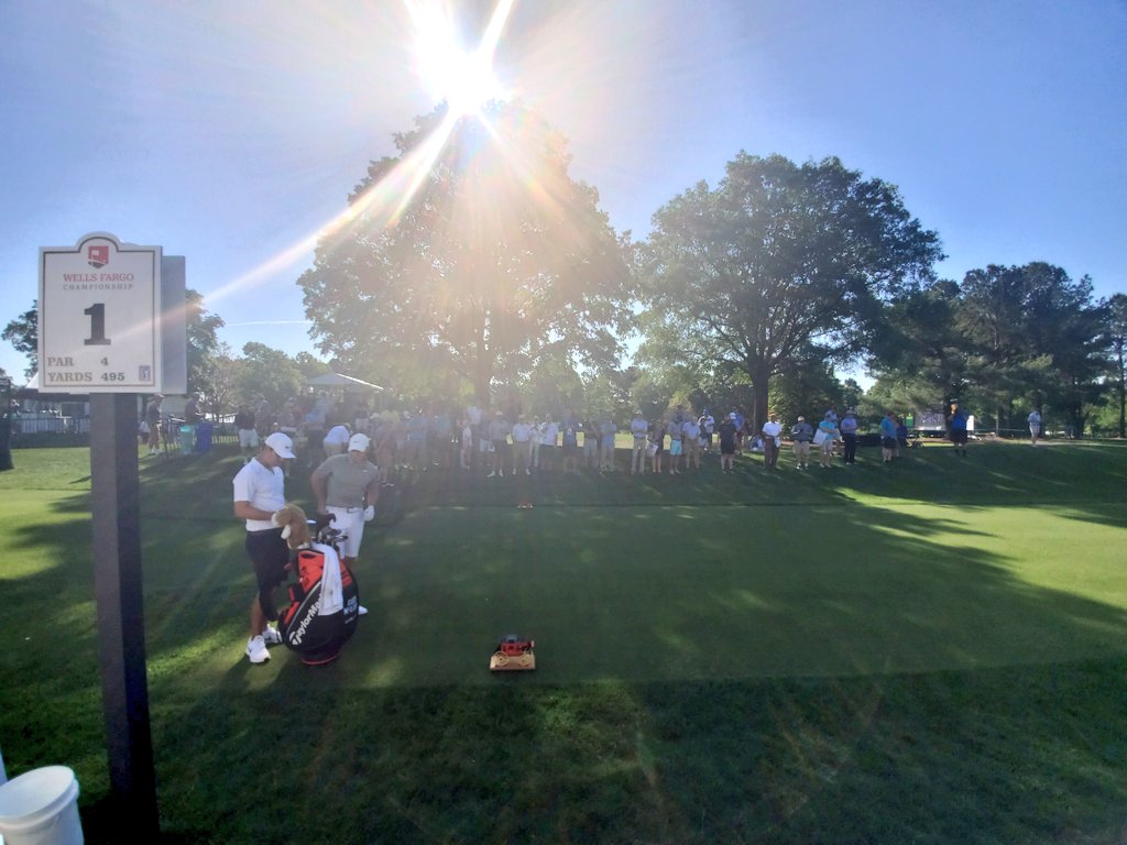 AnotherRangeRat's tweet image. Spent Tuesday morning at the @PGATOUR @WellsFargoGolf #tournament ... #inspiring