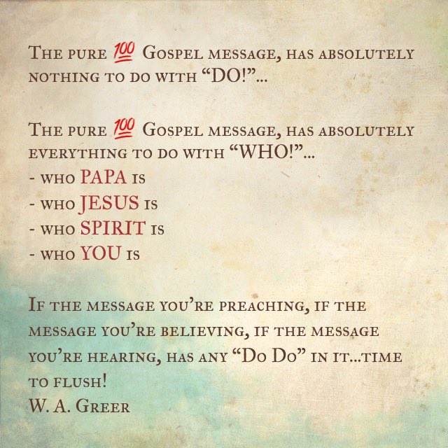 AdamGreer's tweet photo. #LookUpSeePastTheDestortion
#NoMoreToDoList
#ItIsFinished
#ReligionHasBeenTerminated
#WhoopWhoop https://t.co/NNbIHDgcMr