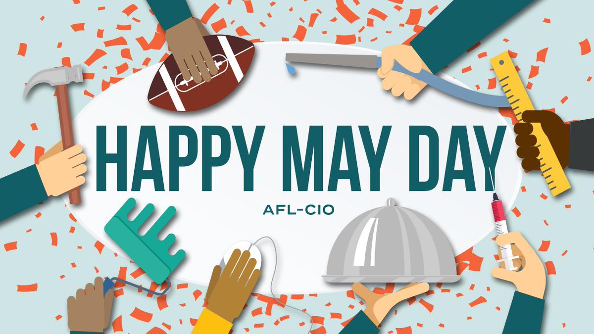 AFLCIO's tweet image. It's #MayDay | #InternationalWorkersDay we want to see your photos from around the world. #1u
