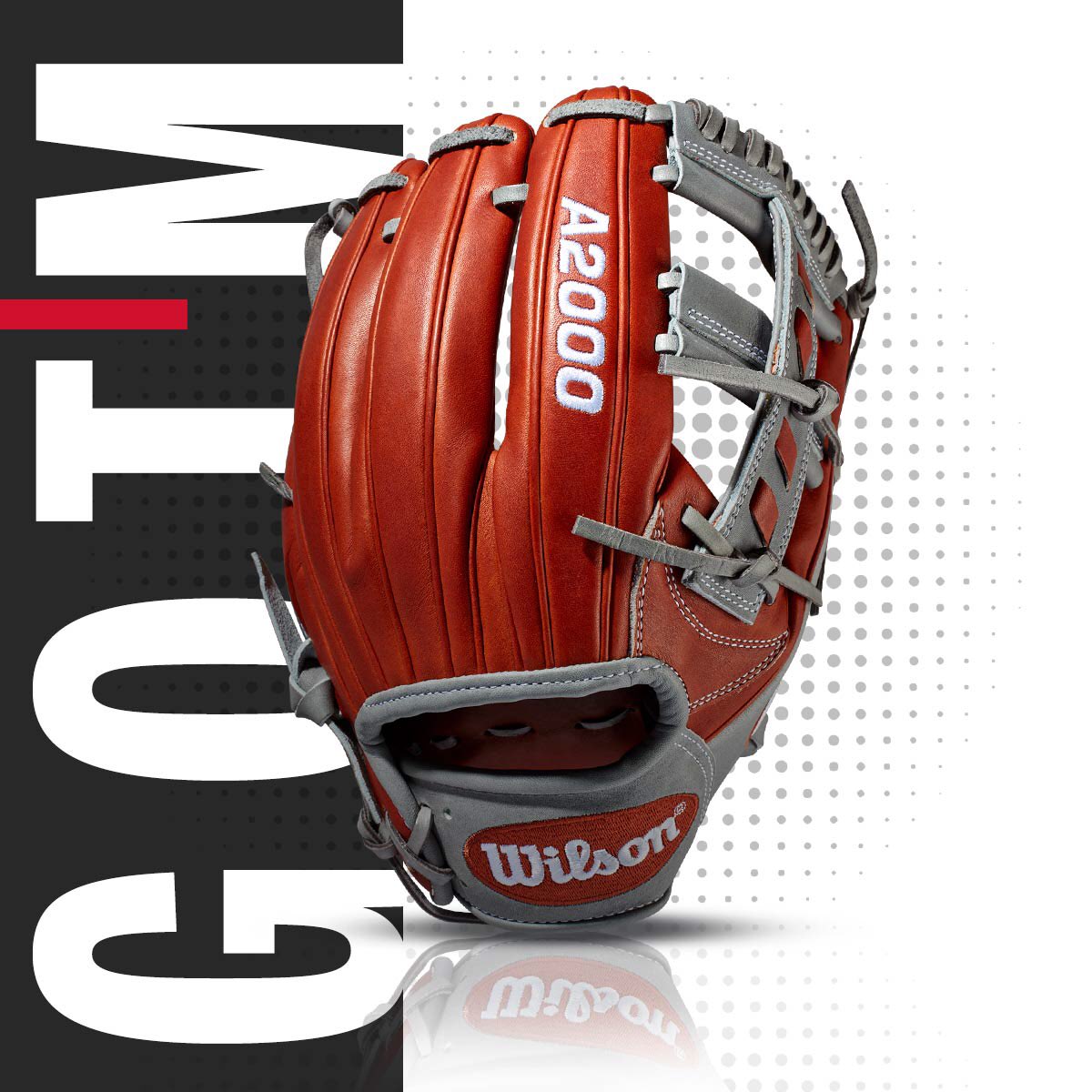 wilsonballglove's tweet image. The past meets the present in the May GOTM. This custom A2000 1716 combines Grey and Copper Pro Stock Leather in a look that will stand the test of time. #TeamWilson