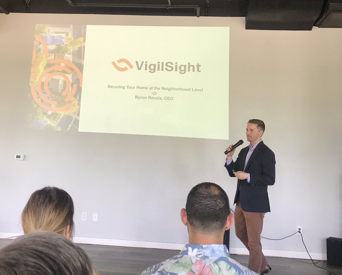 Current home security is reactive <a href="/vigilsight/">VigilSight, Inc.</a> is giving us a proactive solution to home security by working with home security companies and local police departments. Thanks for coming out to <a href="/PitchBfastAVL/">Pitchbreakfast AVL</a> from Charlotte!