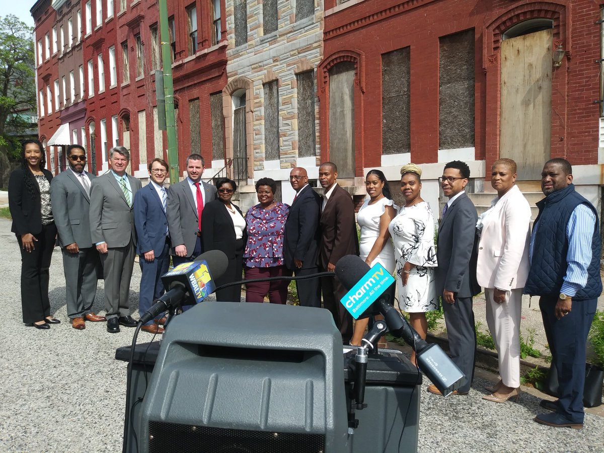 From VACANTS to VALUE! "Upton Renaissance, a new partnership led by Baltimore developer Dean Harrison, made a deal with the city to restore the rowhouses and eventually sell them to homeowners. Construction is expected to start within a year. #BmoreV2V