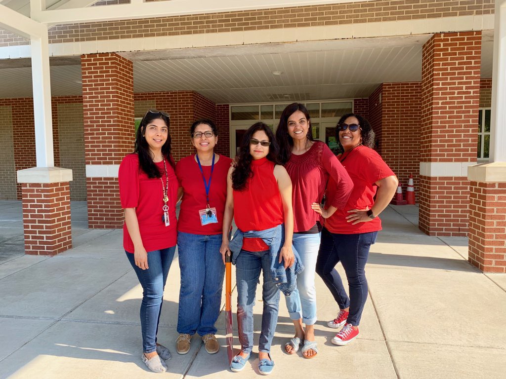 Love our teachers 🥰⁦<a href="/CedarForkES/">Cedar Fork</a>⁩