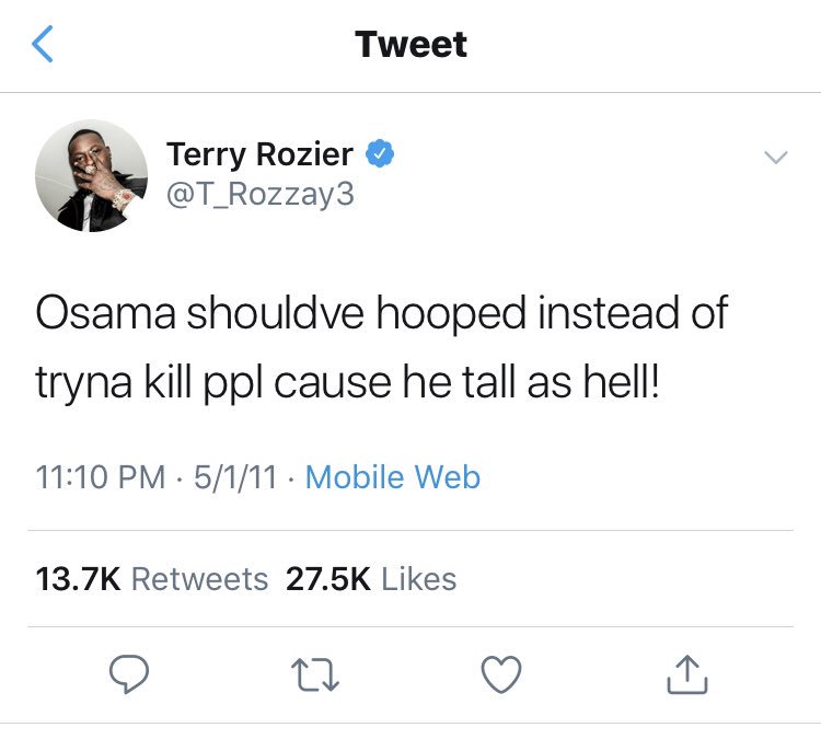 On this day 8 years ago, Terry Rozier posted the greatest tweet of all time.