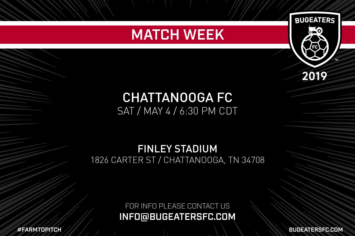 bugeatersfc's tweet image. MATCH WEEK | Match 2 (0-1-0)

@ Chattanooga FC (Chattanooga, TN) Sat / May 4 / 6:30 PM CDT

#BugeatersFC #FarmToPitch