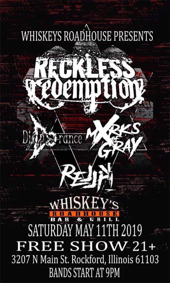 Our next show is coming up soon. Don't miss out on seeing all these awesome bands