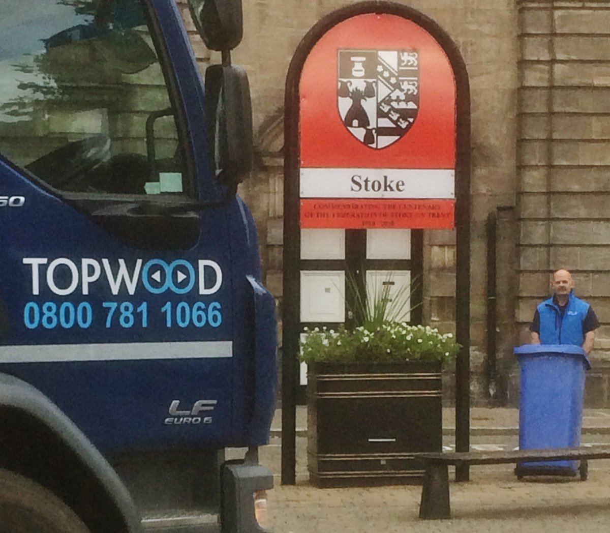 Our shredding operatives travel to many places and Stoke, Staffordshire is just one of them! 
We're helping customers stay #GDPR compliant in Staffordshire on #StaffordshireDay