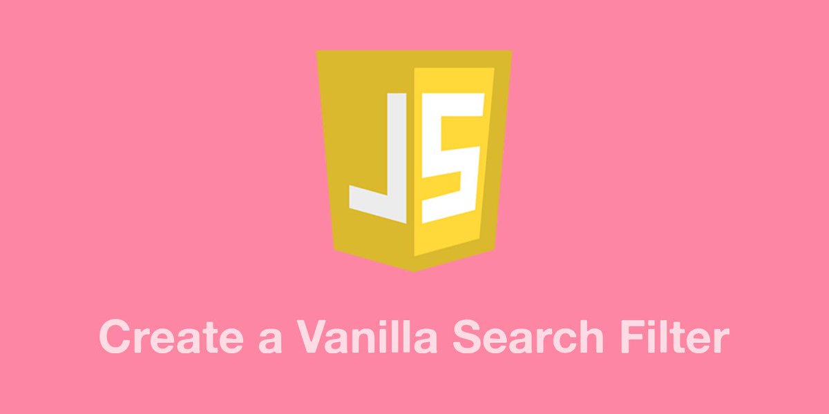 Aglowid's tweet image. Quick and Simple #SearchFilter Using #Vanilla #JavaScript

buff.ly/2LeTeXY