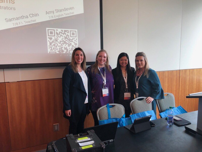 Great job team! Had a wonderful time presenting <a href="/CanConnectEd/">Connect2020</a> representing @DSBONE1 and <a href="/RmssCouncil/">Roland Michener</a>. Looking forward to hearing presentations from colleagues and partners from across the country! <a href="/KirstenElvestad/">Kirsten Elvestad</a> <a href="/samanthachin7/">Samantha Chin</a> <a href="/andreapblomberg/">Andrea Blomberg</a>