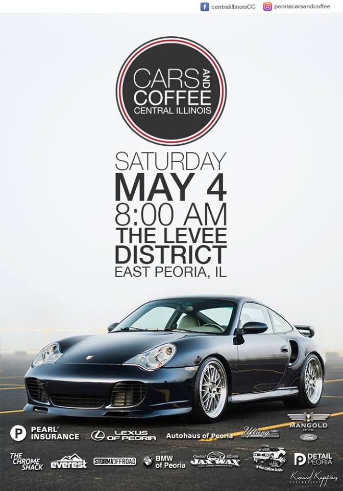 LeveeDistrict's tweet photo. Are you a car enthusiast who's dying to show off your ride, or someone who just appreciates cool cars? Come to the Levee District this Saturday from 8-11am for Central Illinois Cars &amp; Coffee!

Join 550+ cars for this FREE EVENT open to ALL makes/models and ANYTHING on wheels!! https://t.co/6KBHPGe9Gr