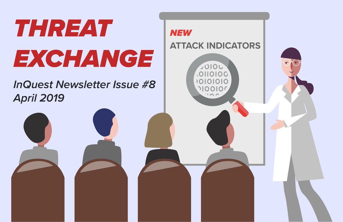 InQuest Insider - April

The InQuest Threat Exchange is an integration where anonymous hashes and vectors are pushed to the InQuest cloud. In turn, all newly seen hashes are queried prior to analysis.

Subscribe to the newest issue of the InQuest Insider. inquest.net/newsletter