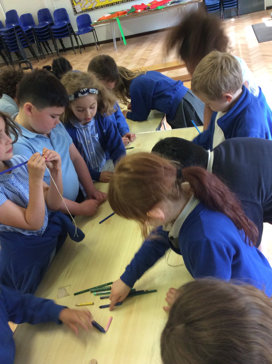 glenfromep's tweet photo. After learning about Rwanda today #elm made commemorative necklaces. https://t.co/1mKwnSsurm
