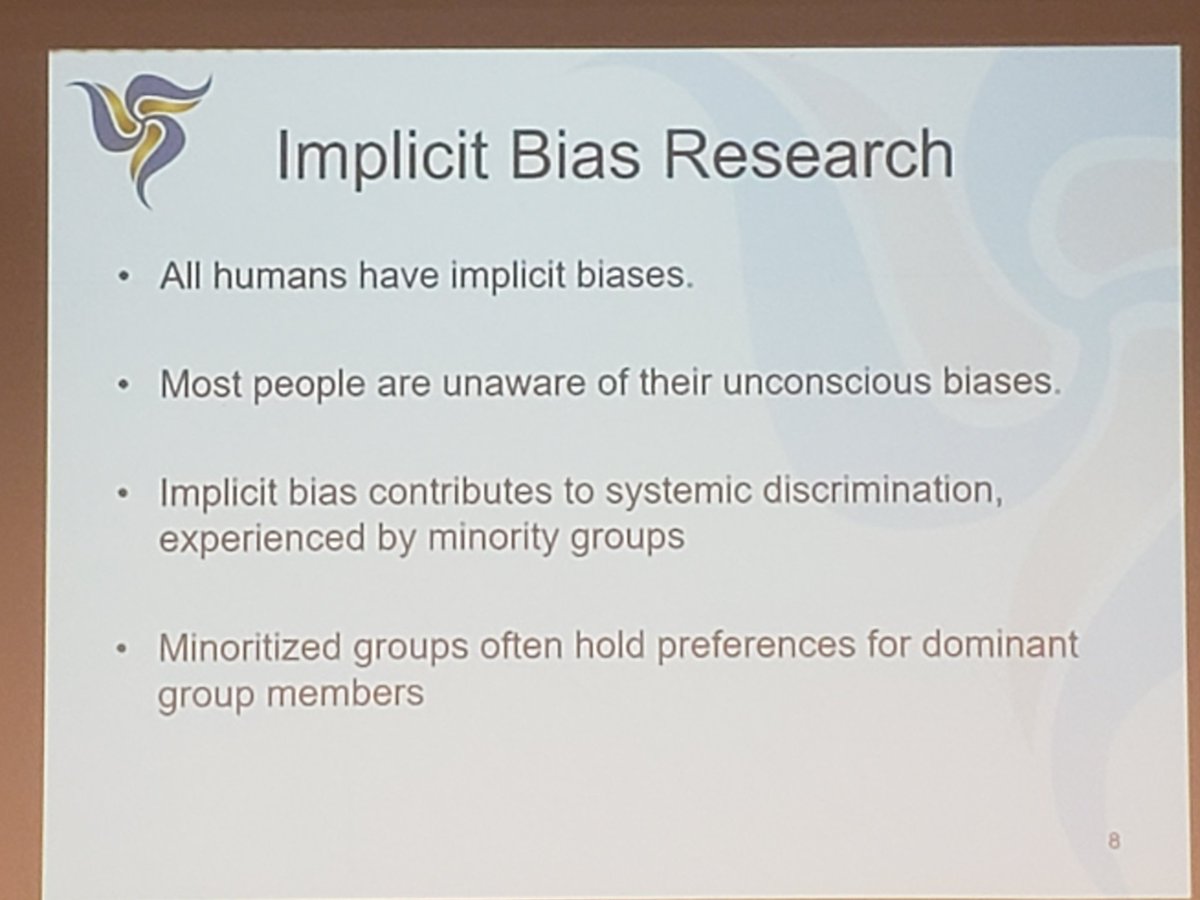 GCLibraryLady's tweet image. Unconcious bias implicates all of us. #FOTC2019 @Shakilwrites