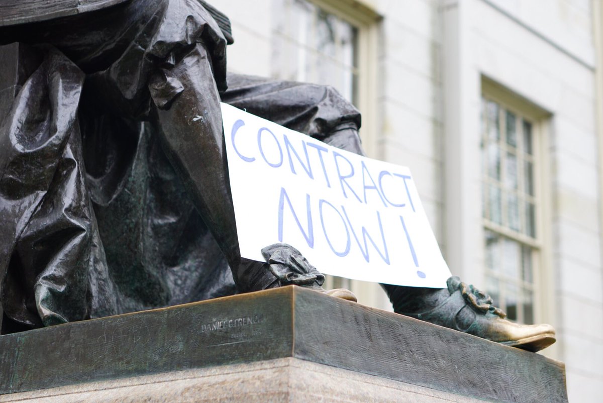 Harvard Grad Students Union-UAW Local 5118 (@hgsuuaw) on Twitter photo All we want for International Workers’ Day is a... All we want for International Workers’ Day is a...