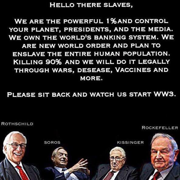 The Rothschilds family own the Soros family along with the Kissinger and Rockefeller families.The Soros family along with the Kissinger and Rockefeller families work the evil corruption systems around the world for the Rothschilds family.