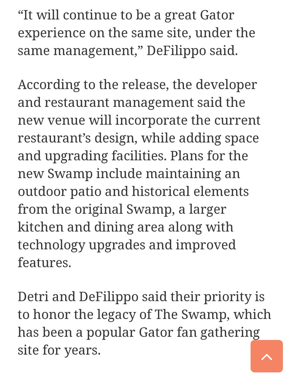 JArnholz's tweet photo. Sounds like #SaveSwamp efforts have worked, at least partially. Sounds like the building itself might be getting demo'd and rebuilt or at least have a major overhaul, but the restaurant will remain as well as the patio. https://t.co/U9gbJPoftx