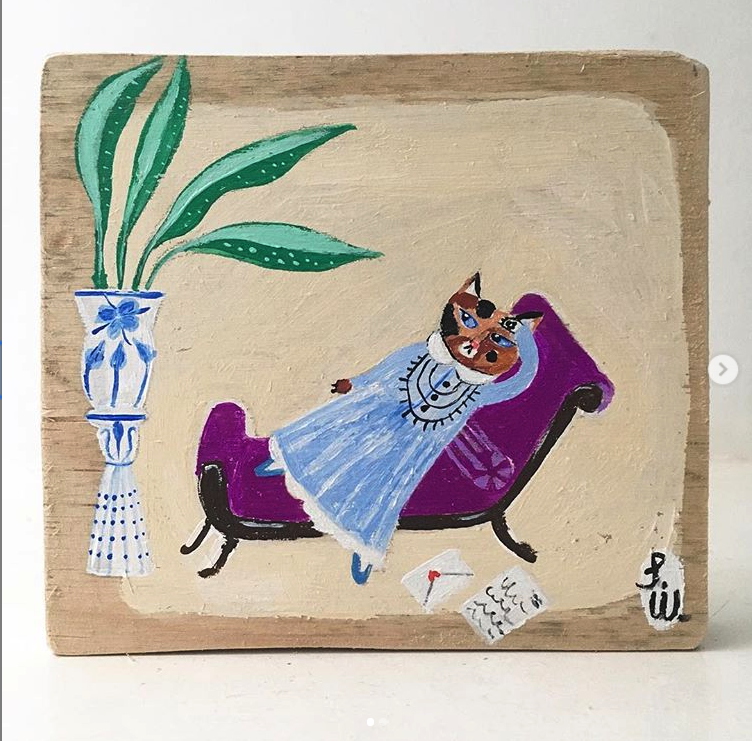 TaffettaCrafts's tweet photo. Sally Welchman - aka moggshop - on Instagram. https://t.co/mX2URoSgCl https://t.co/SC4t2AGIDG