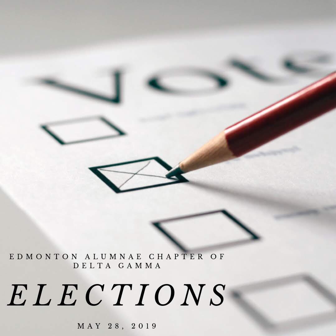 EdmontonDGAlum's tweet photo. Elections are coming up on May 28 and we want YOU on the executive board! Consider running for the position of president, vp: communications, vp: membership, or vp: programming or applying to be Director of Cream Brunch. For more information, visit our Facebook group! https://t.co/IEseQMYqp8