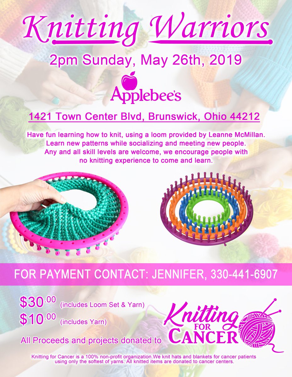 Knitting for Cancer (KnittingFor) Twitter