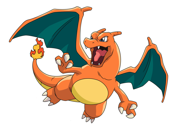 Oh, they emulated this Charizard artwork. 