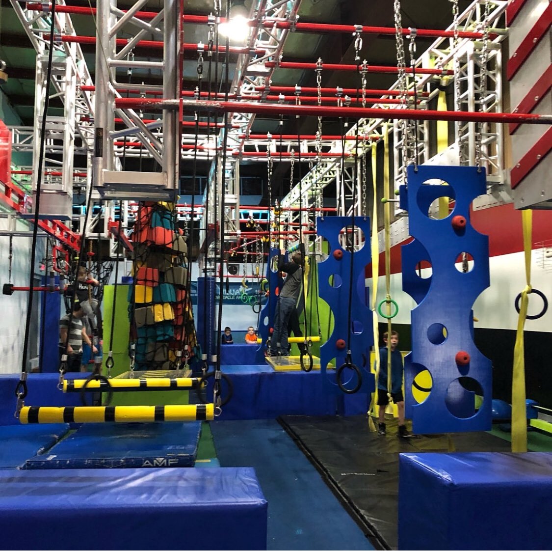 CHSAfterProm's tweet photo. Who will be the Ninja Obstacle Course champ? Schedule: Open Course midnight-12:45am, Competition 12:45am-1:30am, Open Course 1:30am-2:15am, Competition 2:15am-3am. 1 male &amp; 1 female winner from each competition win a 🏆 and $25! @TheHerdCHS @chselksad @chs_mass @chssportsman123 https://t.co/gIxxO1iE3k