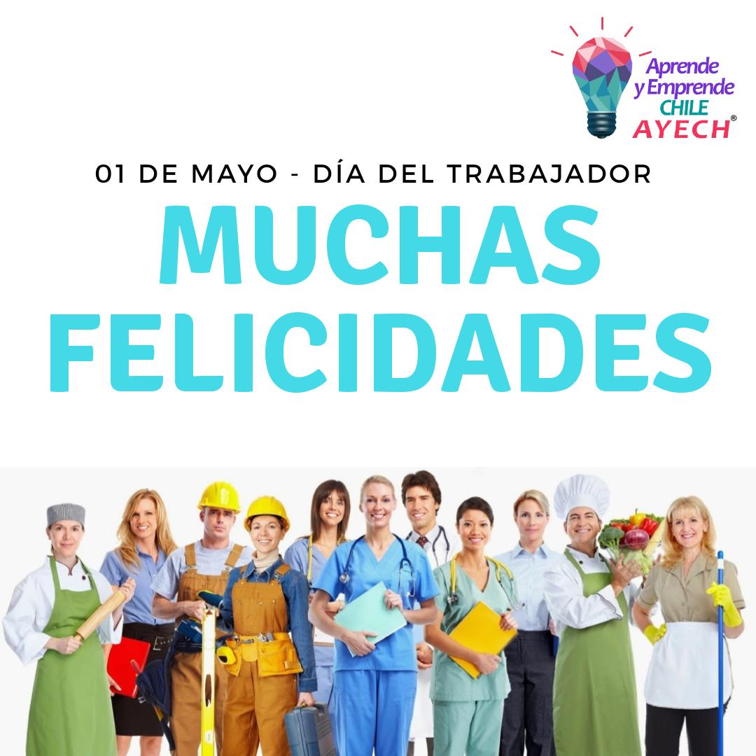 apreyemprechile's tweet photo. Felicidades a todos en este día 👏👏👏👏👏👏👏👏👏👏👏 #diadeltrabajador #chilelohacemostodo #ChileEnMarcha #pymemotordechile #aprendeyemprede #capacitacion #buenmiercoles #feriado https://t.co/jsZPe7AnT0