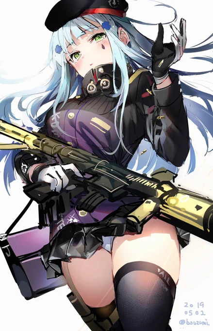 らくがきお題 ドルフロHK416 