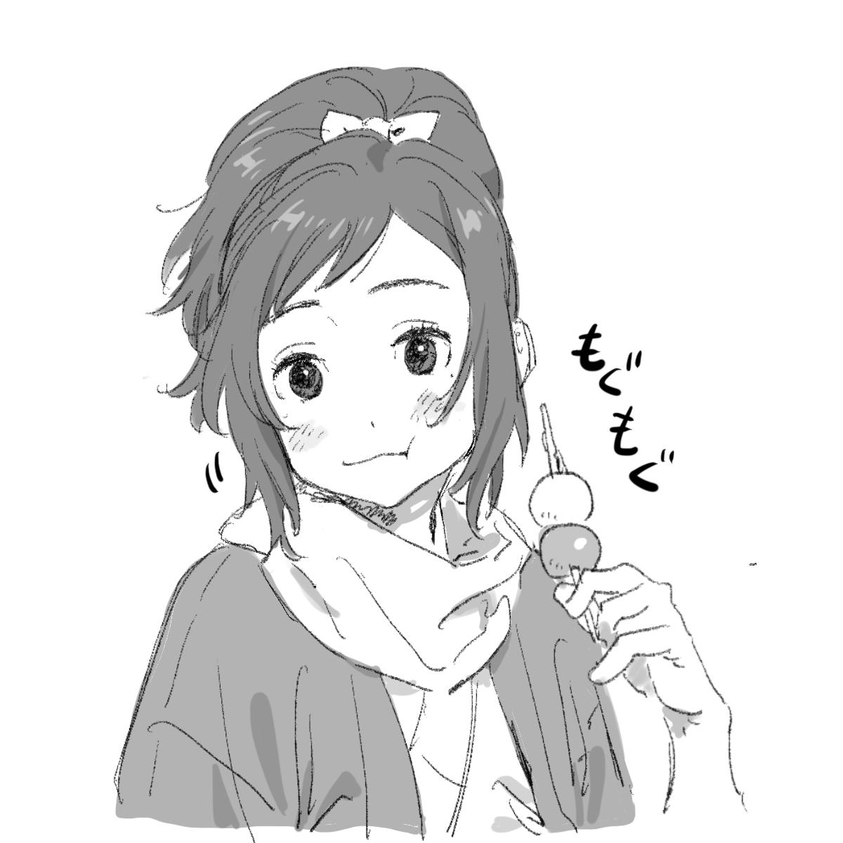 ほくろ忘れたので上げ直し…🍡 