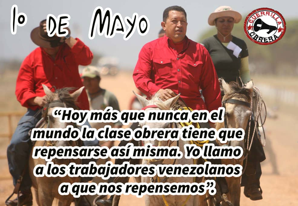 FACSTT's tweet photo. #FACSTT #GuerrillaObrera Somos #TrabajadoresPorLaPatria de Bolivar y Chavez !Viviremos y Venceremos! @NicolasMaduro @EduardoPinateS @DivaGuzmanPSUV @guerrillaObrera https://t.co/zTrCA6zht3