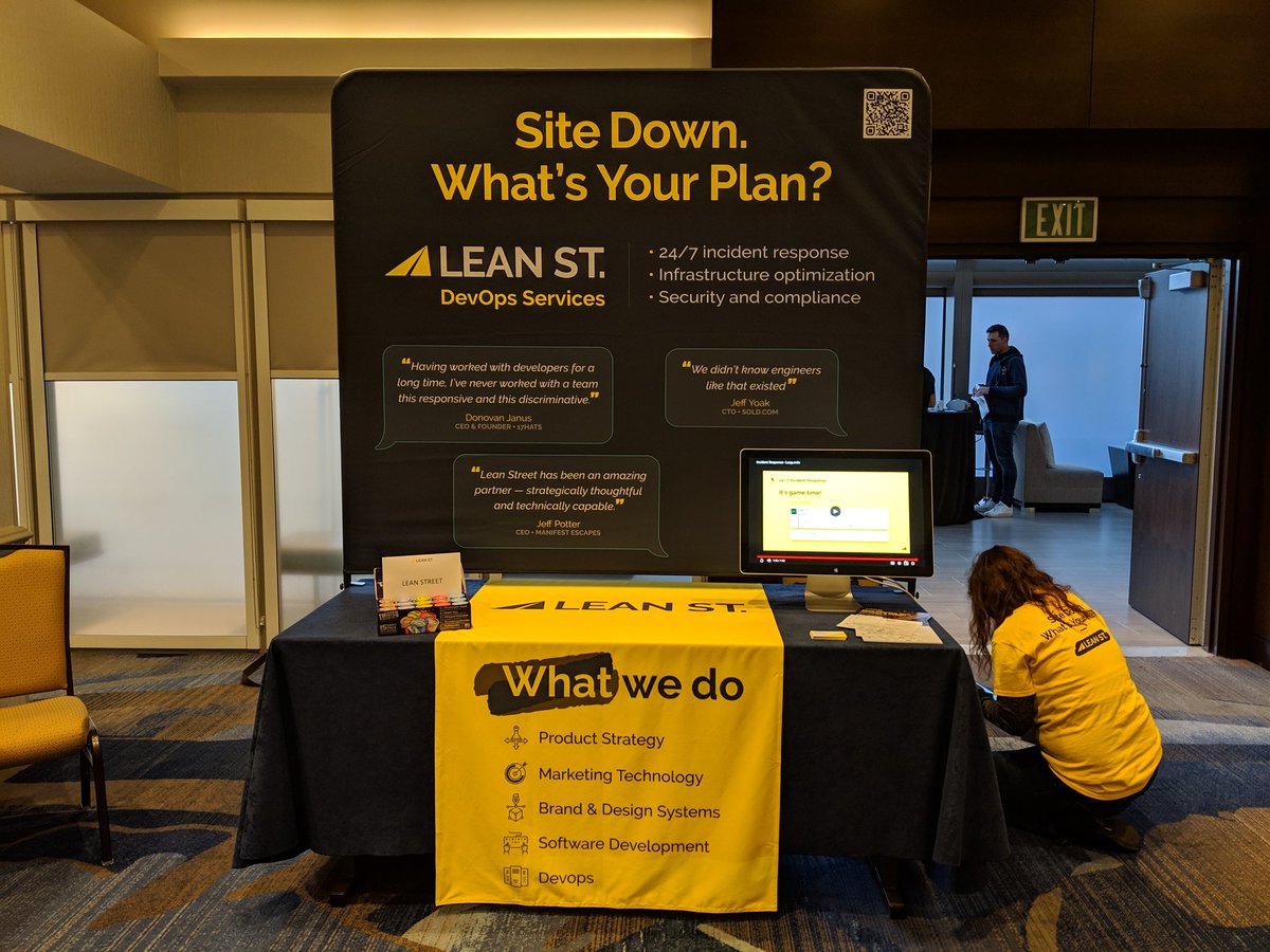 LeanStreet's tweet photo. We're at the #RecurringRevenueConference this year! Come say Hi 👋 👋 https://t.co/4WTTZxtHkU