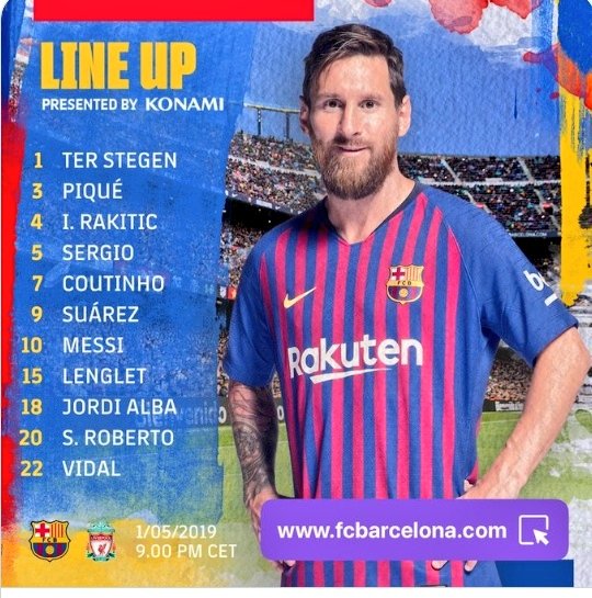 pistolerocule's tweet photo. 11 guerreros para la batalla.Valverde apuesta por Vidal antes que por Arthur, esperemos que todo salga bien https://t.co/7R7fPR6oSz