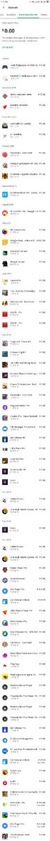 arthdoshi33's tweet photo. @beebomco Peace Out 😉
PS. Twitter will compress hell out of that long screenshot of my account purchase history.

Summary: Only MX player and Solid explorer are paid apps which I "paid" for😂 https://t.co/eg9GaSto0G