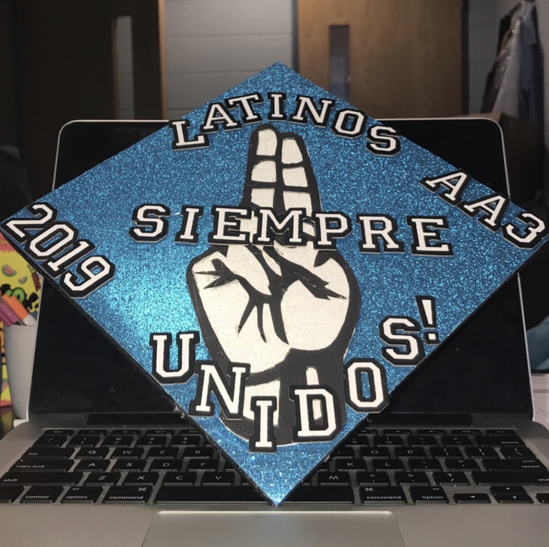 Twillyp's tweet photo. #wpunj2019 is just getting started on their #capsofwp make sure to share urs 🎓 https://t.co/vKytzEnzSc