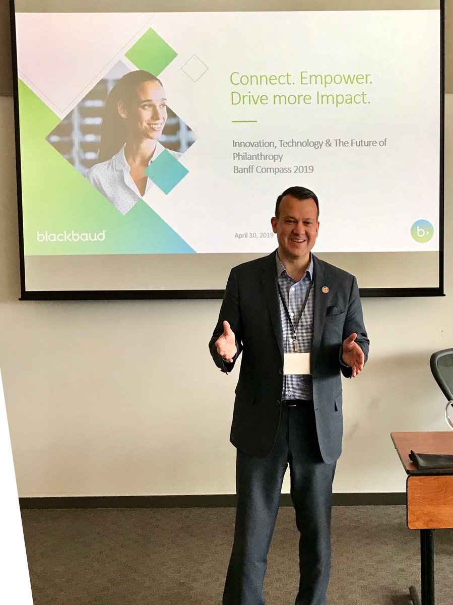 Impactalyst's tweet photo. Pleased to speak about innovation, technology and the future of philanthropy at #banffcompass. Content included digital transformation, wealth transfer & women in philanthropy, DAFs, #CSR and the #SDGs. โฆ@AFPCalgaryโฉ โฆ@blackbaudโฉ โฆ@YourCause โฆ@UinvitedUโฉ https://t.co/hNqAmsATjm
