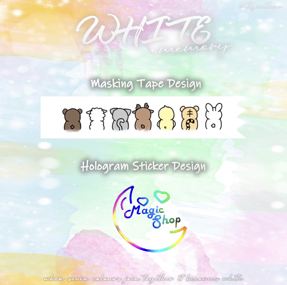 613fructose_prj's tweet photo. ［#WHITEMEMORY］
Design of my project
overseas go are welcome to dm me！
這次project的設計圖
歡迎海外代購！ https://t.co/lYinoWxte4