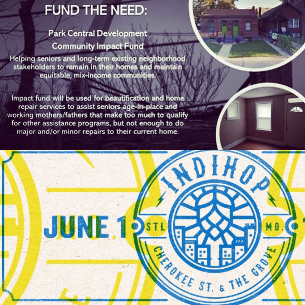 indihopstl's tweet photo. For giveSTLday today ONLY get discounted tickets at https://t.co/11cmcCJ2Gf for $25! However, please done the remaining $10 difference to the PCD Community Impact Fund to assist seniors and low-income residents with home repairs to avoid displacement. https://t.co/bHFnac646X https://t.co/67lDBLRmHC