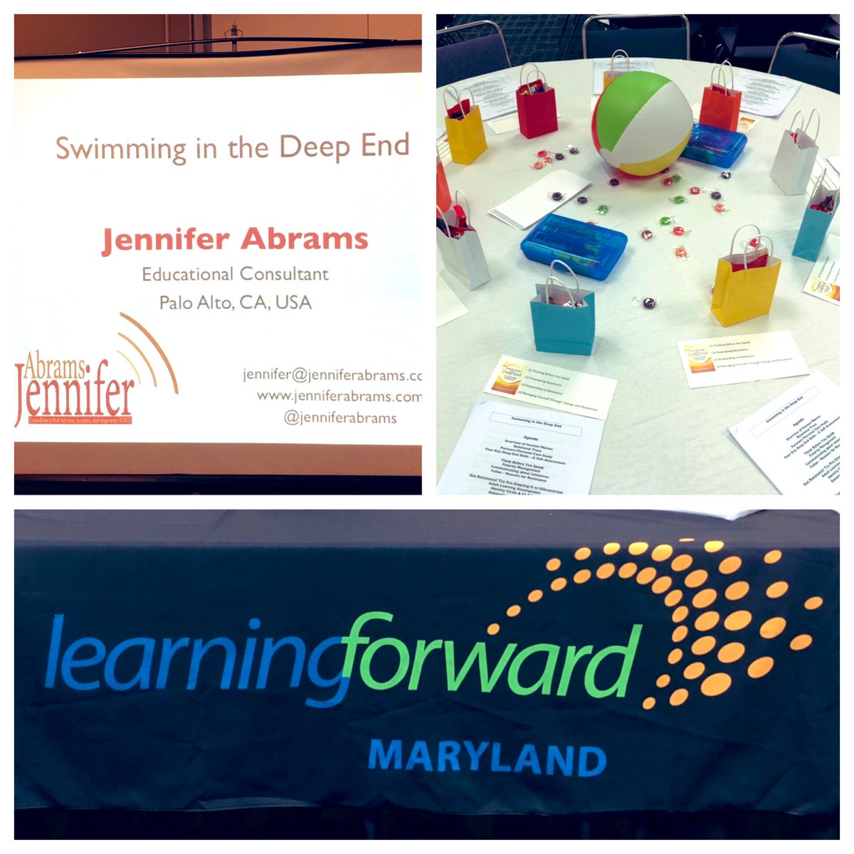 ☀️ <a href="/jenniferabrams/">Jennifer Abrams</a> kicks off our day of learning with Harriet Lerner’s quote to frame the day...
💭”How we use our voice determines the quality of our relationships” <a href="/LFMaryland/">LF_Maryland</a> @A_Zamora231 <a href="/drpcarpenter/">Peter Carpenter, Ed.D.</a> <a href="/Jill_Snell81/">Jill Snell</a> <a href="/LearningForward/">Learning Forward</a> <a href="/CommonGroundMD/">Common Ground MD</a> #CGMD19