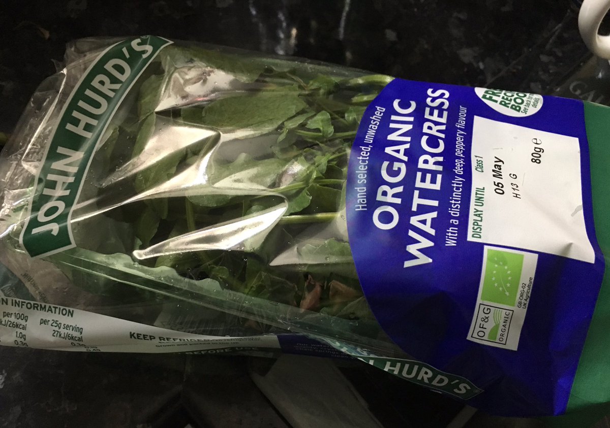 Why has John Hurd’s added plastic packaging to their watercress? Completely unnecessary 😠
#PassOnPlastic #Plastic #OceanRescue