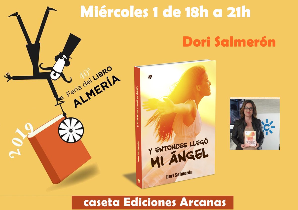 Edic_Arcanas's tweet photo. Esta tarde os esperan dos grandes autoras en nuestra caseta. ¡Os esperamos!
#FeriaDelLibro #Almeria #librosrecomendados https://t.co/r5gmMJKMLd