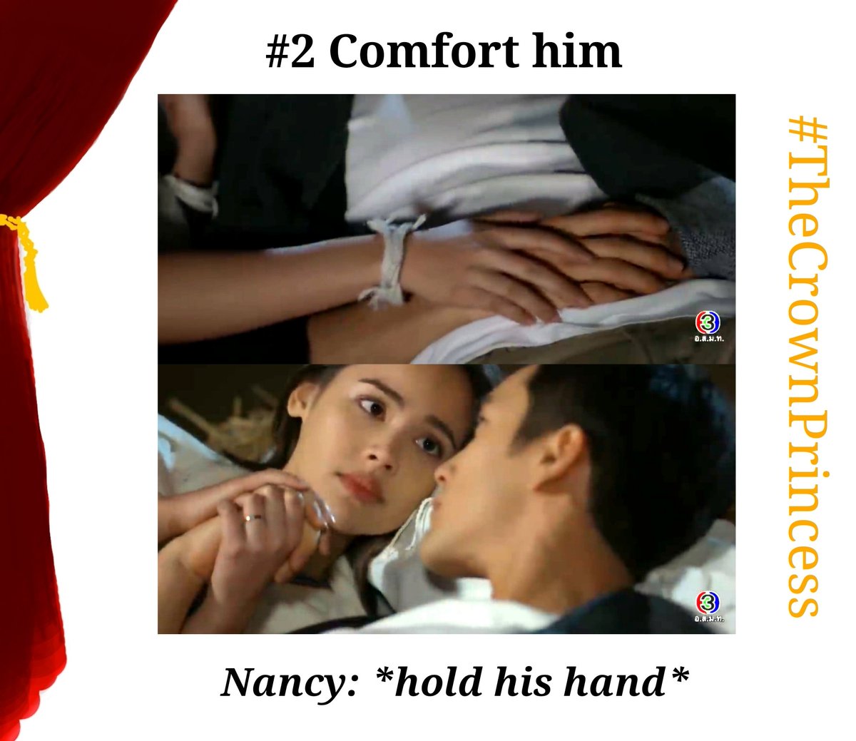 Thai_Stars_Page's tweet photo. Ask Nancy, how?

This is Nancy, making her man happy.

#TCPConfession 
#TheCrownPrincess https://t.co/w9Zp5h2SQm