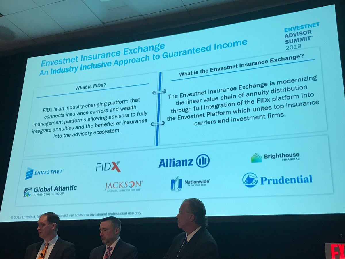craigiskowitz's tweet photo. Three legs to the #InsuranceExchange - ⁦@ENVintel⁩ + #FIDX + Insurance carrier partners #envsummit https://t.co/9HbWWiSZrm