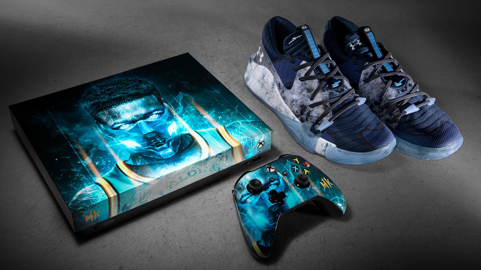 Dennis Smith Jr. goes Mortal Kombat with Sub-Zero sneakers