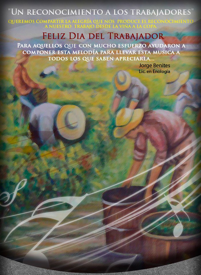 MelodiaWine111's tweet photo. ¡Feliz día del trabajador para todos! Que sea con alegría y vino en nuestras copas. Salud!🍷 https://t.co/pkvb4b2zQJ
