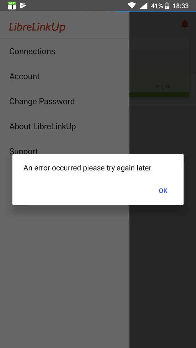 yuccaldo's tweet image. Still doesn&apos;t work - it is now 1st of May 18.40 EET in Finland and the @AbbottGlobal hasn&apos;t been able to make the #LibreView #LibreLink #LibreLinkUp apps to work, they crash and fail to connect to anywhere everytime for 5 daya since their 24h maintenance break at 26.4.2019.