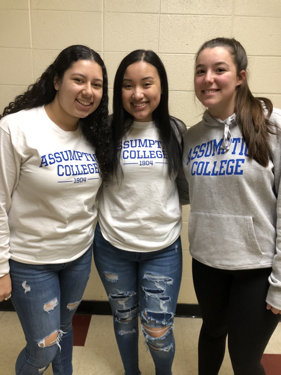 College decision day!!!! Students and staff wearing their current and alum schools #ShowYourSpirit @WHSTheMirror