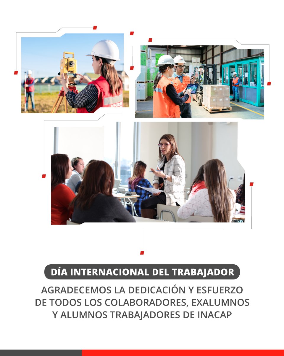 MaipuInacap's tweet photo. ¡Feliz #DíaInternacionalDelTrabajo !
Les desea:
#INACAP #INACAPMaipú https://t.co/yMMg5csTO1