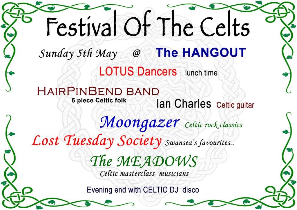 The timetable is operational and you can view the details here festivalofthecelts.co.uk/timetable/ Also, see below for <a href="/_The_Hangout/">Hangout Llandeilo</a> details... #Llandeilo