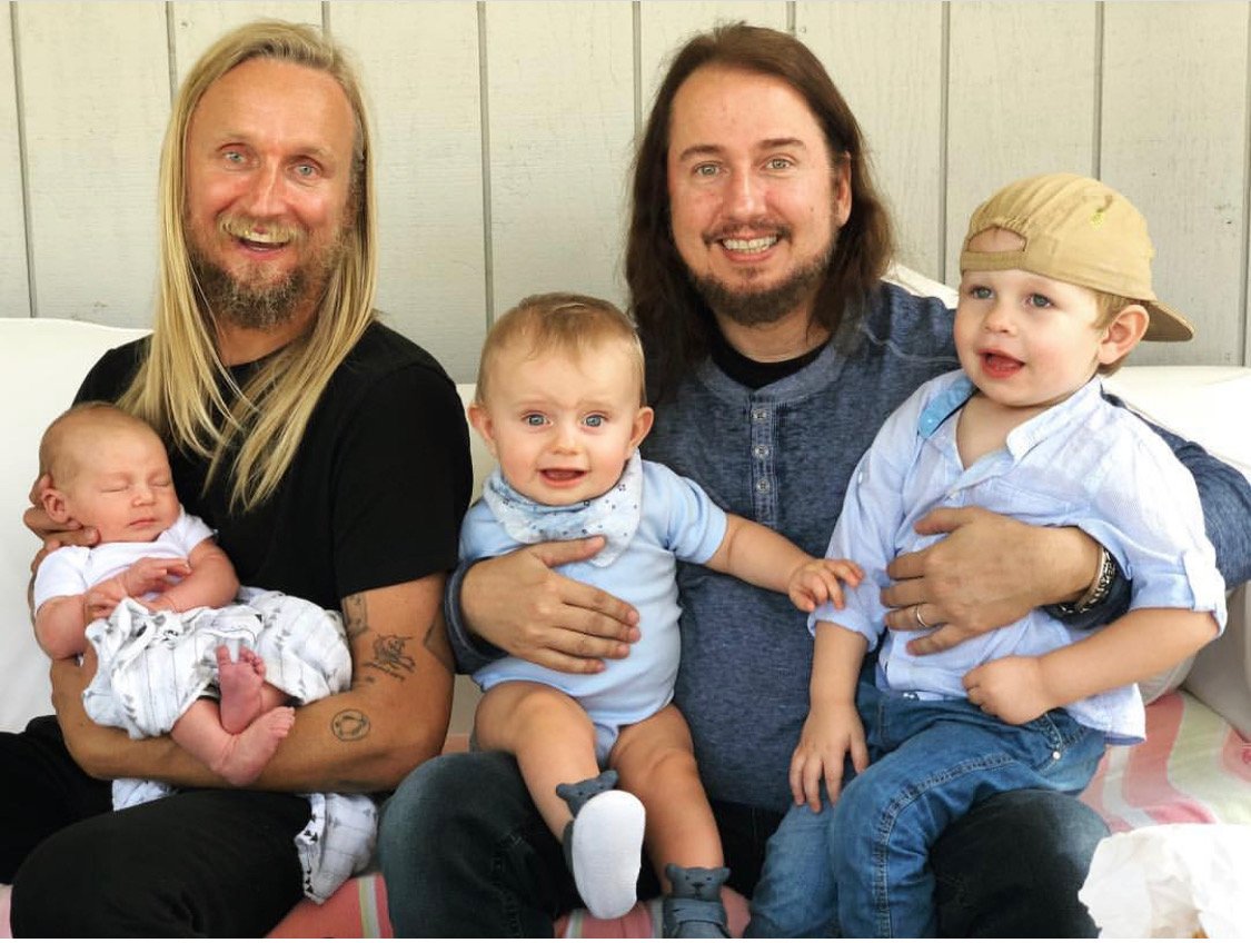 Roy Orbison Jr on X: Alex on left holding Eden. Me holding Bo & Roy 3!  #AlexOrbison #EdenOrbison #RoyOrbisonJr #BoOrbison #RoyOrbison3   / X