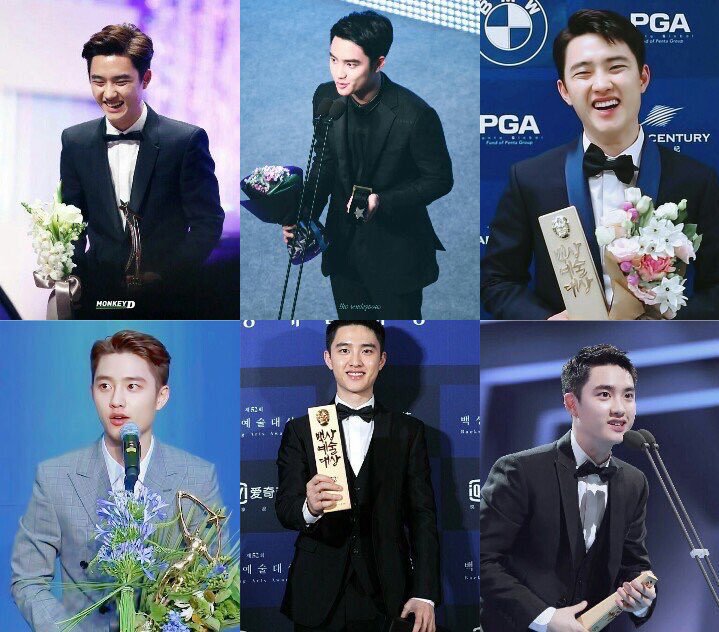 jon2exo on Twitter: "Kyungsoo has won 16 awards as an actor in 5 years of career after his debut in 2014 ? 2019 • 55th Baeksang Arts Awards: Most Popular Actor ? #