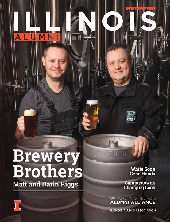 Illinois_Alumni's tweet photo. The NEW digital edition of #IllinoisALUMNI magazine Spring 2019 issue is available now at https://t.co/quIEuBkasv 📥 https://t.co/Qt4F5Nzmyj